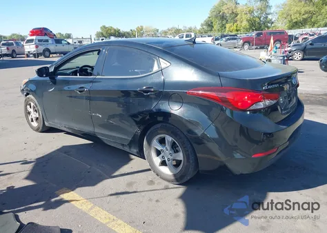 2014 Hyundai Elantra Se from USA, damaged, VIN KMHDH4AE3EU143774